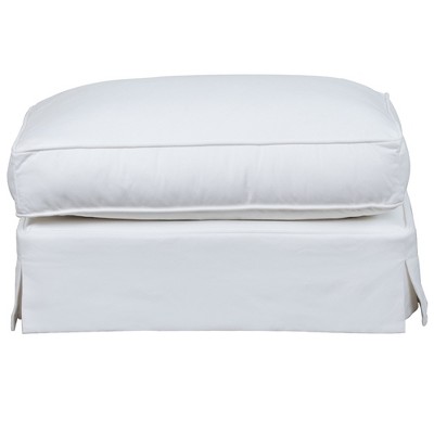 Besthom Ariana Rectangular 24 In X 32 In White Upholstered Ottoman   GUEST Fe47eb58 Dc74 4003 A6ed 0346ff23bca8