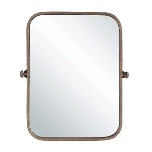 24 X 20 5 Decorative Pivoting Wall, Rectangle Pivot Bathroom Mirror