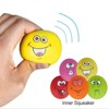 FURNIinspire Pet Toy 6 Piece Pack Squeaky Dog Ball, Interactive Fetch Animal Face Latex Toy For Puppies, Pet Toy Ball, Multicolored, 2.2"*1.4"*2.2" - 4 of 4