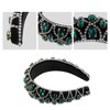 Unique Bargains Women's Bling Rhinestone Faux Crystal Padded Headband 1.57 Inch Wide 1 Pc - 3 of 4