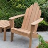 Sherwood Teak Adirondack Chair - Natural Teak - Cambridge Casual - image 4 of 4