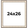 PosterPalooza | Contemporary Silver Picture Frame - UV Acrylic, Foam Board Backing, Hanging Hardware - 2 of 4