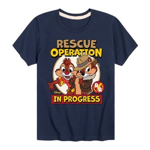 Boys' - Chip 'N Dale Rescue Rangers - Rescue Operation In Progress Short Sleeve Graphic T-Shirt - 1 of 4