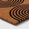 1'6"x2'6" Geometric Arches Doormat Brown/Black - Threshold™ - 3 of 4
