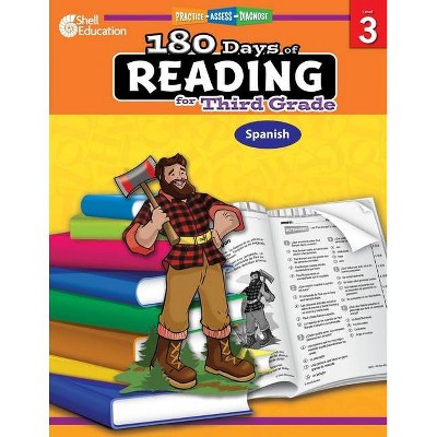 180 Days of Reading for Third Grade (Spanish) - (180 Days of Practice) by  Christine Dugan (Paperback)