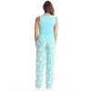 Just Love Womens Tank & Pant Cute Pajama Set - Ribbed PJ Sets Sleepwear Loungewear - 3 of 3