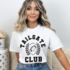 Simply Sage Market Women's Tailgate Club Football Short Sleeve Garment Dyed Tee - 2 of 2