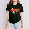 S.W.Smiley Boo Crew - Women's Short Sleeve Graphic T-Shirt - 3 of 4
