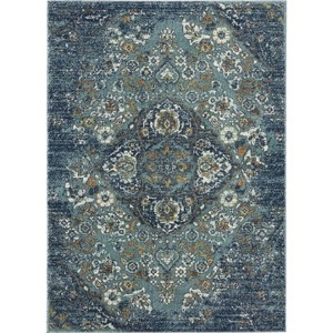 Luxe Weavers Victoria Collection Floral Area Rug - 1 of 4