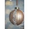 Syemin Decorative Objects Christmas Ball Ornaments Glass Decorative Hanging Ball Christmas Tree Ornaments Set of 6, Gold, 3.9"*3.9"*3.9" - 3 of 4