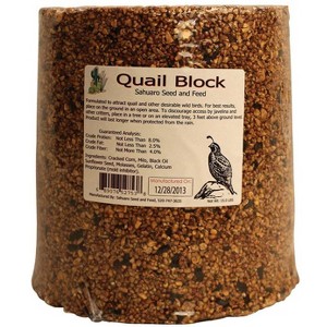 Sahuaro Seed Quail Corn Bird Food Block 15 lb - 1 of 1
