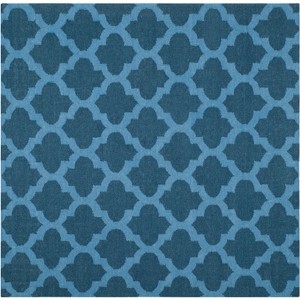 Dhurries DHU623 Hand Woven Area Rug  - Safavieh - 1 of 3
