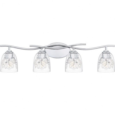 Quoizel Lighting Ansley 4 - Light Vanity in  Polished Chrome