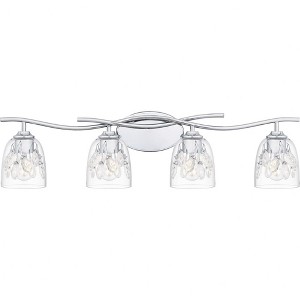 Quoizel Lighting Ansley 4 - Light Vanity in  Polished Chrome - 1 of 1