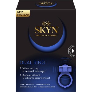 SKYN Dual Ring Vibrating Sensual Massager - 1 of 4