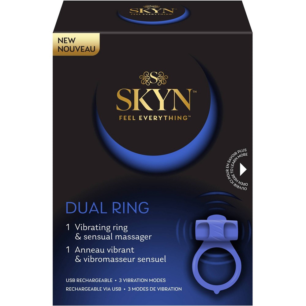 UPC 070907000113 - SKYN Dual Ring Vibrating Sensual Massager | upcitemdb.com