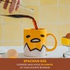 Silver Buffalo Sanrio Gudetama Face Ceramic Mug | Holds 20 Ounces - 4 of 4