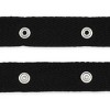 Dritz 8-Yards Cotton 12 Snap Tape Black: Metal Eyelet Sewing Accessories & Supplies, Sew On Fasteners - 3 of 4