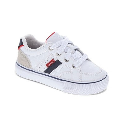 Levi's Toddler Avery Synthetic Leather Casual Lace Up Sneaker Shoe
