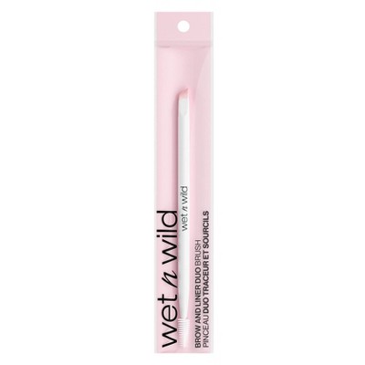 Wet n Wild Essential Brush - Brow &#38; Liner Duo Brush