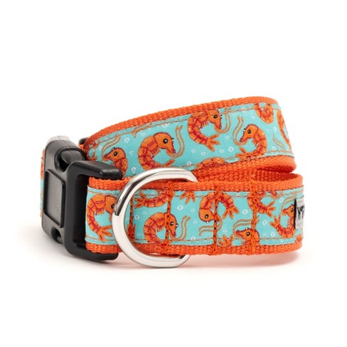 Shrimp Adjustable Dog Collar - The Worthy Dog - image 1 of 4