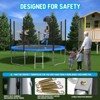 VYNXARIA 12 FT Family Trampoline with Safety Net and Basketball Hoop - Outdoor Fun and Fitness - 2 of 4