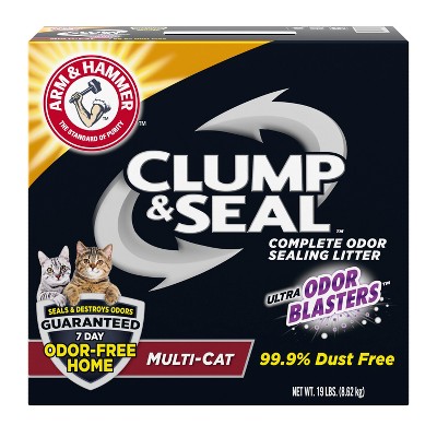 Arm & Hammer Clump & Seal Multi-Cat Litter 