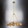 Urban Ambiance Luxury Eclectic Indoor Chandelier,  25-1/2''H x 28"W x 28''D,  Gold Ombre Finish, UHP4991 - 3 of 4