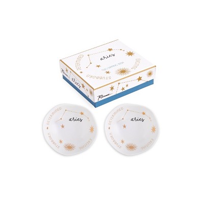 Set of 2 Stardust Condiment Servers 'Aries' - Rosanna