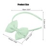 Unique Bargains Bow Headband Fashion Cute Polyester Hairband for Teenager 5.9x4.4 Inch - 4 of 4