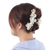 Unique Bargains Women's Butterfly Flower Hair Clips 5.91"x2.76"x3.15" 1 Pc - 2 of 4