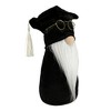 Northlight 10.5" Graduation Day Boy Gnome in Black Cap and Gown - image 3 of 4