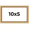 PosterPalooza | Panoramic Classic Modern Gold Frame - UV Acrylic, Foam Board Backing, Hanging Hardware - 2 of 4