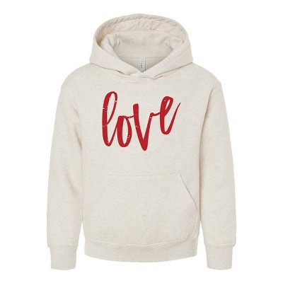 The Juniper Shop Love Cursive Youth Graphic Hoodie