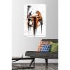 Trends International Star Wars: Saga - Boba Fett Black And Orange Unframed Wall Poster Prints - 2 of 4