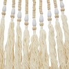 Set of 3 Cotton Macrame Handmade Beaded Wall Decors with Fringe Tassels - Olivia & May: Bohemian Style Vertical Art Sculptures - image 3 of 4