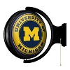 University Original Round Rotating Lighted Wall Sign - 2 of 4