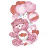 Girl's Care Bears Love-a-Lot Watercolor Balloons Cropped T-Shirt - 2 of 3