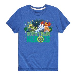 Boys' - How to Train Your Dragon - Hometown Heros Short Sleeve Graphic T-Shirt - 1 of 3
