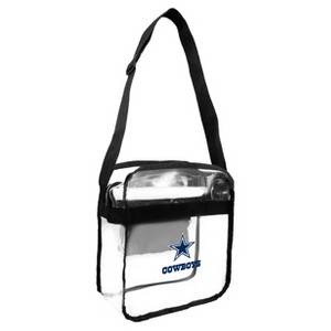 NFL Clear Carryall Crossbody Bag - 1 of 3