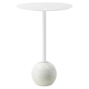 Modway Aliza Round Acacia Wood Side Table - 1 of 4