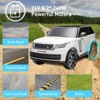 Acekool 24V 2-Seater Land Rover Ride-On Car with Remote, Music, and Smooth Suspension - 4 of 4