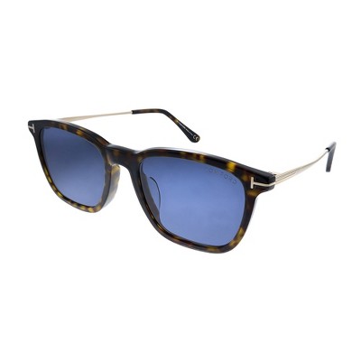 Tom Ford FT 0625F 52V Unisex Rectangle Sunglasses Havana 56mm