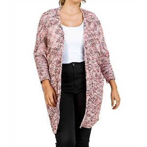 Women's Tweed Cardigan - umgee - 1 of 3