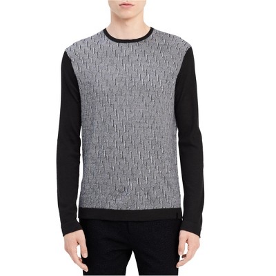Calvin Klein Mens Geo Pullover Sweater
