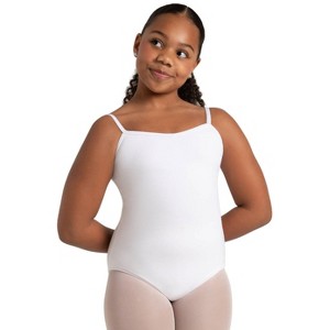 Capezio V-Neck Camisole Leotard - Girls - 1 of 4