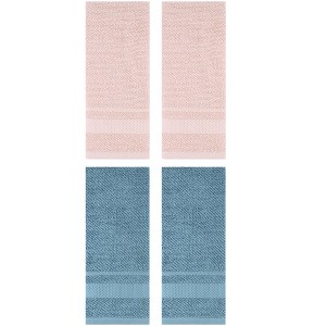 REGALWOVEN 100% Cotton Solid Soft Absorbent Bathroom Decorative Hand Towel 13" x 29" - 1 of 4