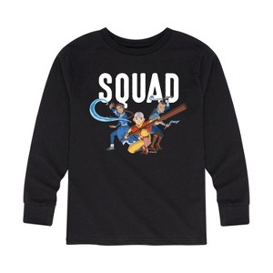 Boys' - Avatar: The Last Airbender - Trio Squad Long Sleeve Graphic T-Shirt - 1 of 4