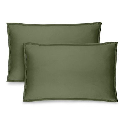 2 Pack Microfiber Pillow Sham Covers Set by Bare Home, Pillows Not Included