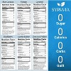 Syruvia Sugar Free Coffee Flavors Variety Pack: Mango, Caramel, Blackberry, Cookie Butter, Chestnut Praline & Blue Curacao 25.4 fl oz Syrup - 3 of 4